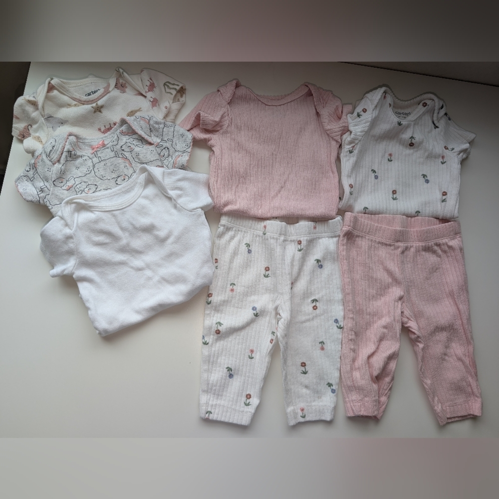 Carter's Soft Pink Baby Pants